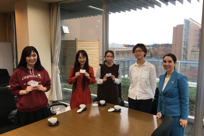 Посещение на посланик Мариета Арабаджиева в Токийския университет за чужди езици